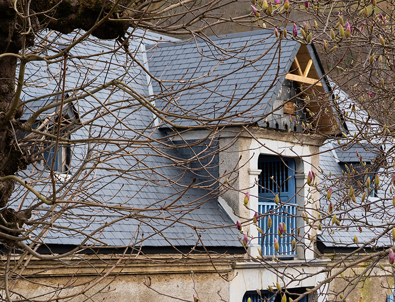 Rénovation toiture en ardoise