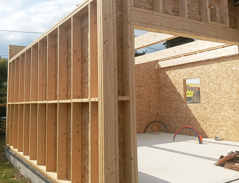 construction maison ossature bois